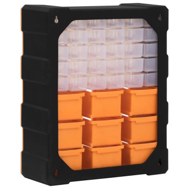 vidaXL Συρταριέρα Οργάνωσης με 39 Συρτάρια 38 x 16 x 47 εκ.