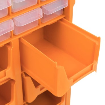 vidaXL Συρταριέρα Οργάνωσης με 39 Συρτάρια 38 x 16 x 47 εκ.