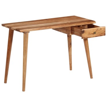 vidaXL Γραφείο 110x50x76cm από Μασίφ Ξύλο Ακακίας 1 τεμ.
