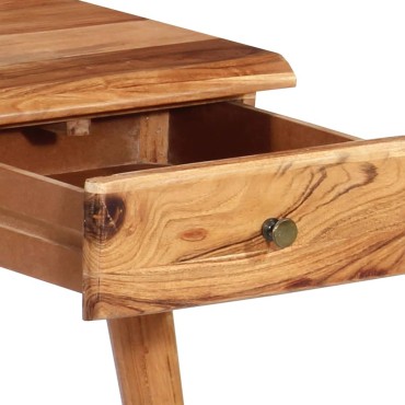 vidaXL Γραφείο 110x50x76cm από Μασίφ Ξύλο Ακακίας 1 τεμ.