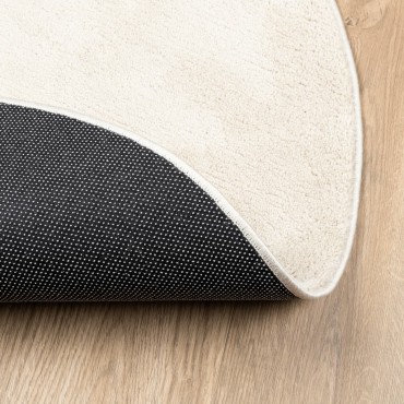 vidaXL Χαλί OVIEDO με Κοντό Πέλος Μπεζ