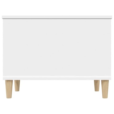 vidaXL Τραπεζάκι Σαλονιού Λευκό 60x44,5x45cm από Επεξεργασμένο Ξύλο 1 τεμ.