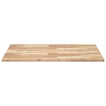 vidaXL Επιφάνεια Τραπεζιού 100x80x2 εκ. Μασίφ Ξύλο Ακακίας