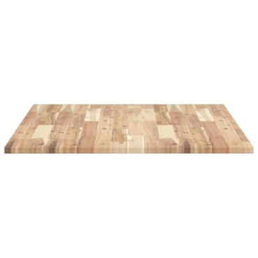 vidaXL Επιφάνεια Τραπεζιού 100x80x2 εκ. Μασίφ Ξύλο Ακακίας