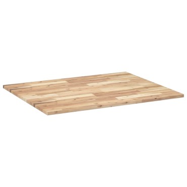 vidaXL Επιφάνεια Τραπεζιού 100x80x2 εκ. Μασίφ Ξύλο Ακακίας