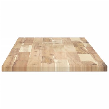 vidaXL Ράφια Κρεμαστά 2 τεμ. 140x40x2cm Ακατέργαστο Μασίφ Ξύλο Ακακίας
