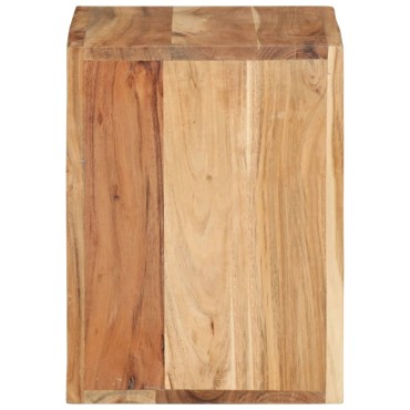 vidaXL Σκαμπό 40x30x40cm από Μασίφ Ξύλο Ακακίας 1 τεμ.