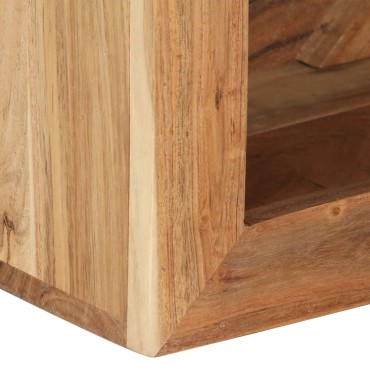 vidaXL Σκαμπό 40x30x40cm από Μασίφ Ξύλο Ακακίας 1 τεμ.