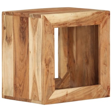 vidaXL Σκαμπό 40x30x40cm από Μασίφ Ξύλο Ακακίας 1 τεμ.