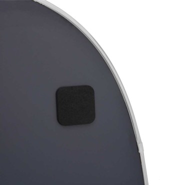 vidaXL Καθρέφτης Τοίχου Ασημί 60x40 εκ.