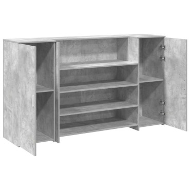 vidaXL Γραφείο υποδοχής 180x50x103,5cm Επεξεργασμένο Ξύλο 1 τεμ.