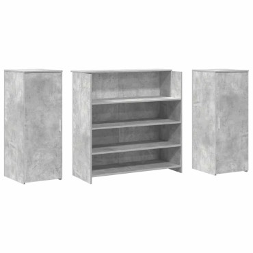 vidaXL Γραφείο υποδοχής 180x50x103,5cm Επεξεργασμένο Ξύλο 1 τεμ.