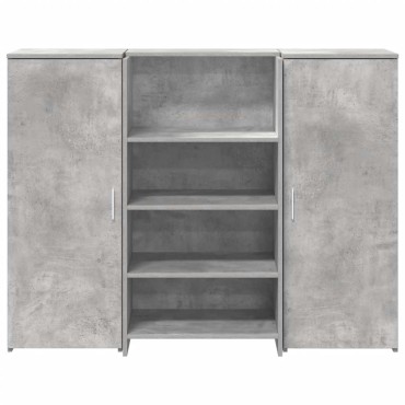 vidaXL Γραφείο υποδοχής 135x50x103,5cm Επεξεργασμένο Ξύλο 1 τεμ.
