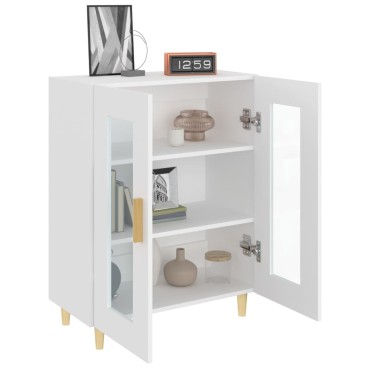 vidaXL Ντουλάπι Λευκό 69,5x34x90cm από Επεξεργασμένο Ξύλο 1 τεμ.