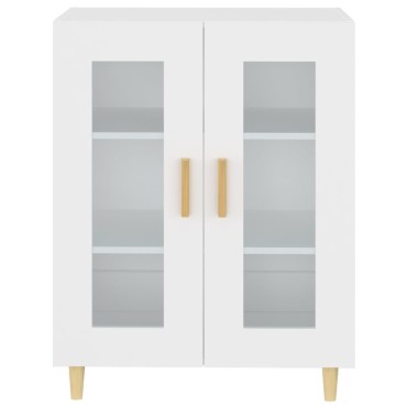 vidaXL Ντουλάπι Λευκό 69,5x34x90cm από Επεξεργασμένο Ξύλο 1 τεμ.