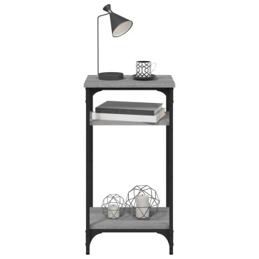 vidaXL Βοηθητικό Τραπέζι Γκρι Sonoma 40x30x75cm Επεξεργασμένο Ξύλο 1 τεμ.