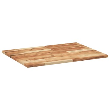 vidaXL Επιφάνεια Τραπεζιού Φιν. Λαδιού 80x60x2 εκ. Μασίφ Ξύλο Ακακίας