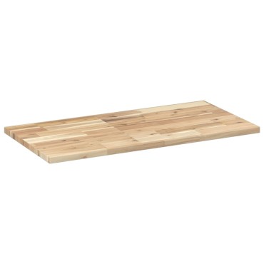 vidaXL Ράφια Κρεμαστά 4 τεμ. 60x40x2cm Ακατέργαστο Μασίφ Ξύλο Ακακίας