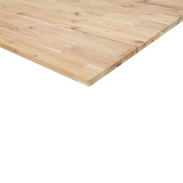 vidaXL Ράφια Κρεμαστά 4 τεμ. 60x40x2cm Ακατέργαστο Μασίφ Ξύλο Ακακίας