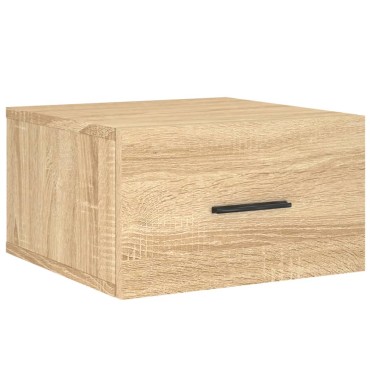 vidaXL Κομοδίνα Επιτοίχια Sonoma Δρυς 35x35x20cm