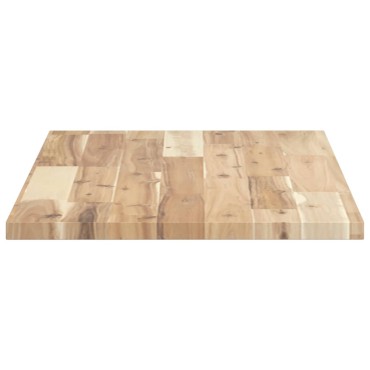 vidaXL Ράφια Κρεμαστά 2 τεμ. 60x40x2cm Ακατέργαστο Μασίφ Ξύλο Ακακίας