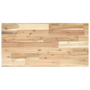 vidaXL Ράφια Κρεμαστά 2 τεμ. 60x40x2cm Ακατέργαστο Μασίφ Ξύλο Ακακίας