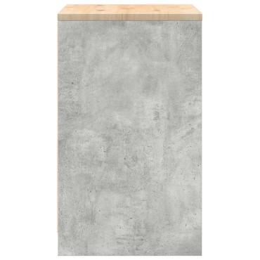vidaXL ντουλάπι αποθήκευσης γκαράζ 60x51x85 εκ μασίφ ξύλο πεύκο