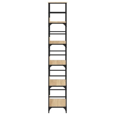 vidaXL Βιβλιοθήκη Sonoma Δρυς 50x33x188,5cm από Τεχνητό Ξύλο 1 τεμ.
