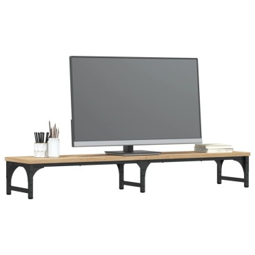 vidaXL Βάση Οθόνης Sonoma Δρυς 105x23x15,5 εκ. από Επεξεργασμένο Ξύλο