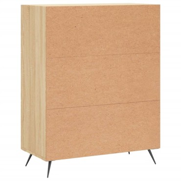 vidaXL Συρταριέρα Sonoma Δρυς 69,5x34x90cm από Επεξεργ. Ξύλο 1 τεμ.