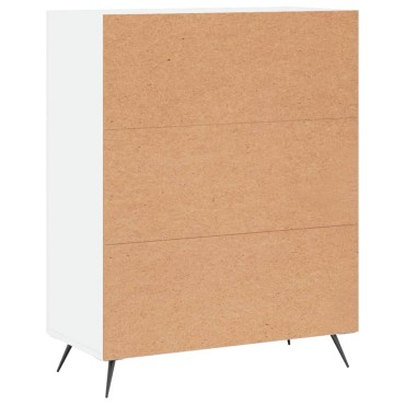 vidaXL Συρταριέρα Λευκή 69,5x34x90cm από Επεξεργασμένο Ξύλο 1 τεμ.