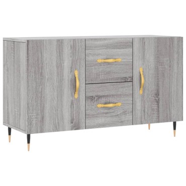 vidaXL Μπουφές Γκρι Sonoma 100x36x60cm από Επεξεργασμένο Ξύλο 1 τεμ.