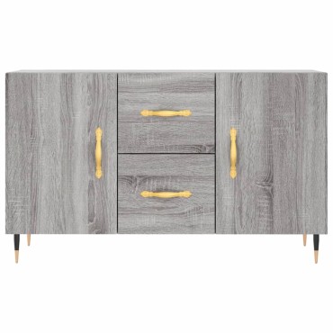 vidaXL Μπουφές Γκρι Sonoma 100x36x60cm από Επεξεργασμένο Ξύλο 1 τεμ.