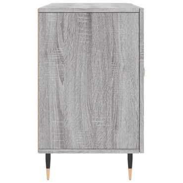 vidaXL Μπουφές Γκρι Sonoma 100x36x60cm από Επεξεργασμένο Ξύλο 1 τεμ.