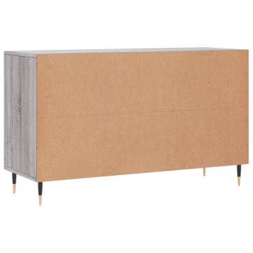 vidaXL Μπουφές Γκρι Sonoma 100x36x60cm από Επεξεργασμένο Ξύλο 1 τεμ.