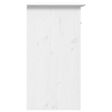 vidaXL Μπουφές BODO Λευκός 115,5x44x80cm από Μασίφ Ξύλο Πεύκου 1 τεμ.