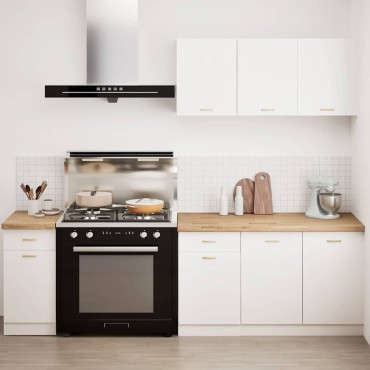 vidaXL πάγκος εργασίας κουζίνας 140x63,5x4cm στερεό δρυς ορθογώνιο