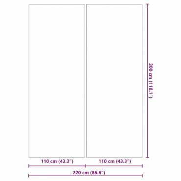 vidaXL Εδαφοκάλυψη Πισίνας Μαύρο 300 x 220 x 0,1 εκ Μη Υφαμένο Ύφασμα