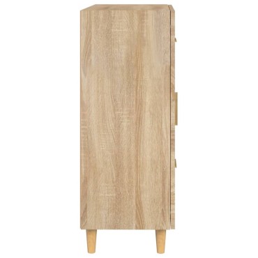 vidaXL Ντουλάπι Sonoma Δρυς 69,5x34x90cm από Επεξεργασμένο Ξύλο 1 τεμ.