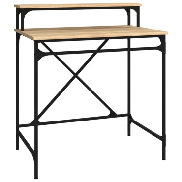 vidaXL Γραφείο Sonoma Δρυς 80x50x90cm από Επεξεργασμένο Ξύλο 1 τεμ.