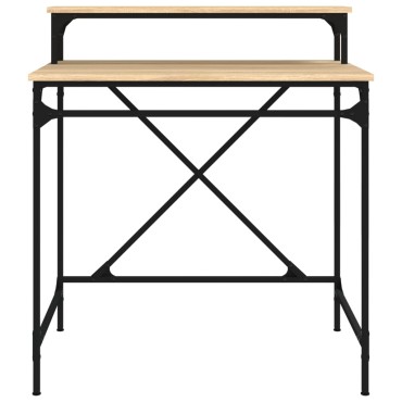 vidaXL Γραφείο Sonoma Δρυς 80x50x90cm από Επεξεργασμένο Ξύλο 1 τεμ.