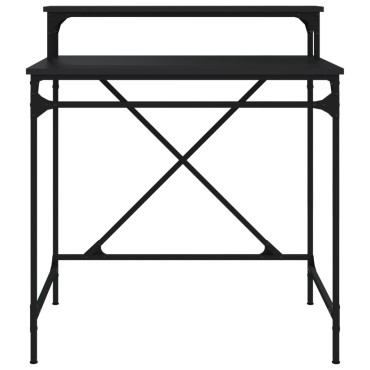 vidaXL Γραφείο Μαύρο 80x50x90cm από Επεξεργασμένο Ξύλο 1 τεμ.