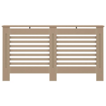 vidaXL Κάλυμμα Καλοριφέρ 152 x 19 x 81,5 εκ. από MDF