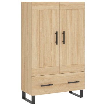 vidaXL Ντουλάπα Sonoma Δρυς 69,5x31x115cm από Επεξεργασμένο Ξύλο 1 τεμ.