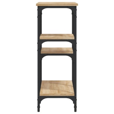 vidaXL Κονσόλα Τραπεζιού Sonoma Δρυς 80x29x75cm από Τεχνητό Ξύλο 1 τεμ.
