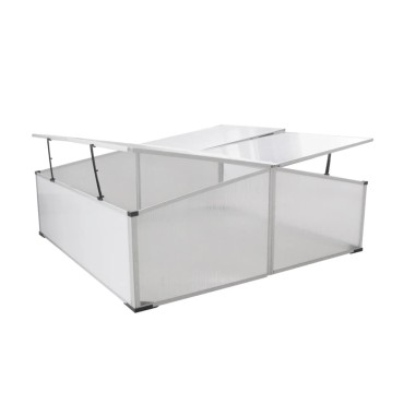 Χαμηλό Θερμοκήπιο 4 Πορτάκια 108x41x110 cm