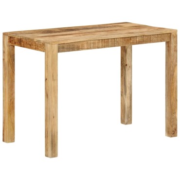 vidaXL Τραπεζαρία 110x55x76cm από Μασίφ Ξύλο Μάνγκο 1 τεμ.