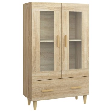vidaXL Ντουλάπα Sonoma Δρυς 70x31x115cm από Επεξεργασμένο Ξύλο 1 τεμ.
