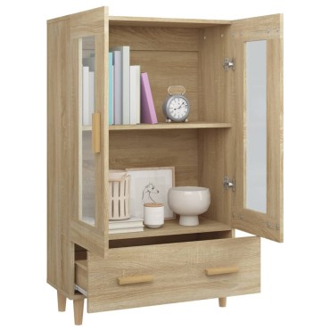 vidaXL Ντουλάπα Sonoma Δρυς 70x31x115cm από Επεξεργασμένο Ξύλο 1 τεμ.