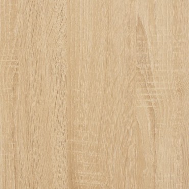 vidaXL Τραπέζι Κονσόλα Sonoma Δρυς 156x28x80,5cm Επεξεργ. Ξύλο 1 τεμ.